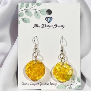 💛Citrine Earrings💛